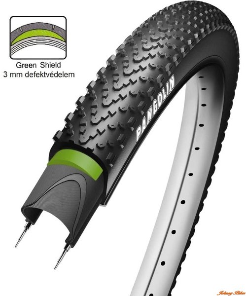 OBOR Pangolin 700x38C Green Gravel külső gumi