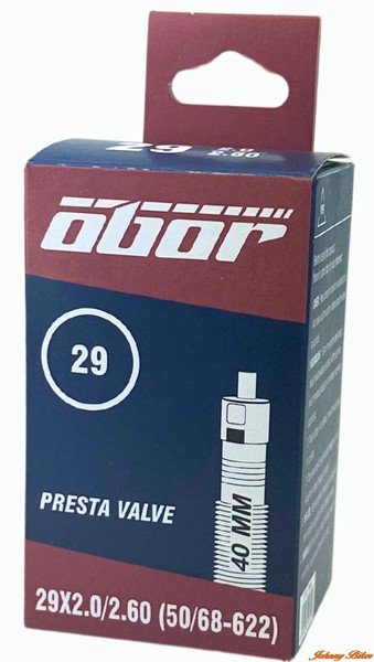 OBOR tömlő 29*2,0-2,6 FV 40mm