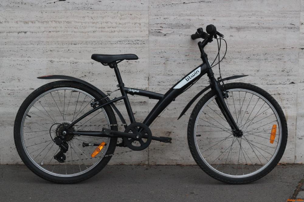 Használt Btwin Original 24es Gyermek Kerékpár (32cm Acél)