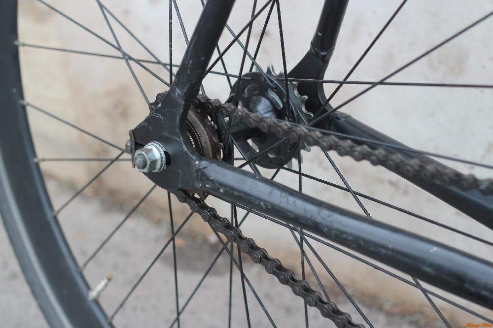 Használt JB BlackMamba fixie singlespeed 60cm Alumínium