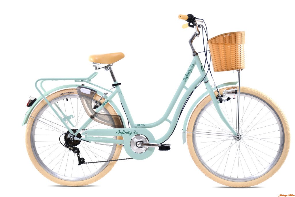 Adria Infinity 28 női városi váltós kerékpár Pisztácia