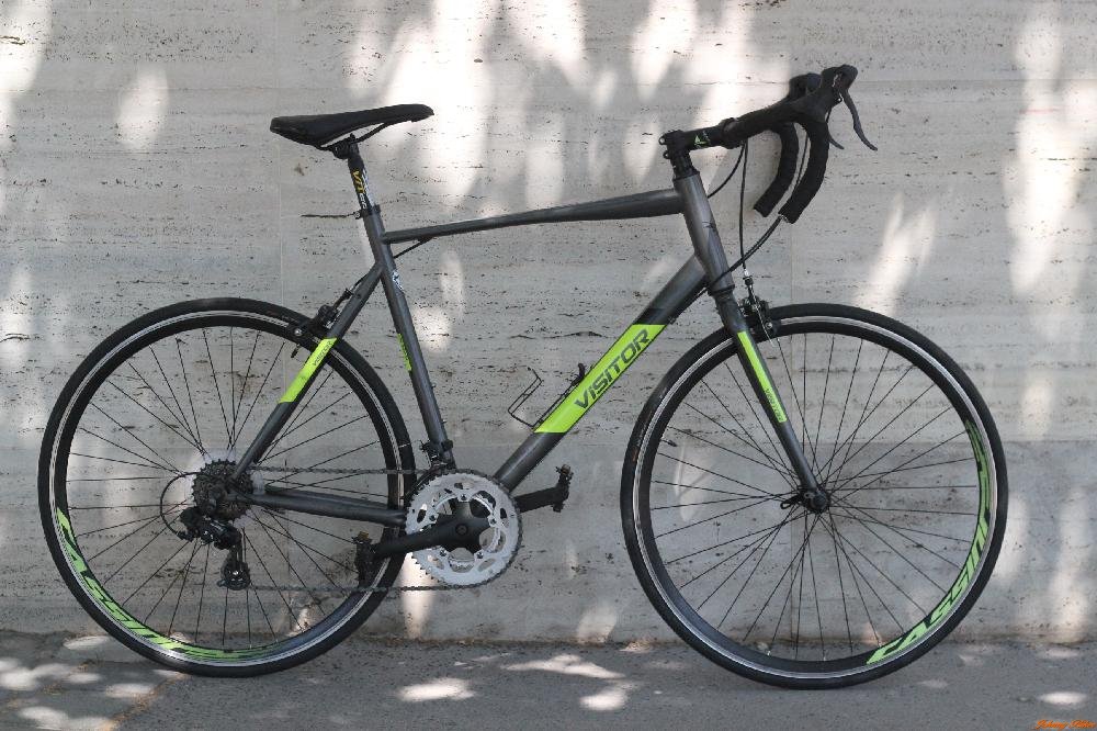 Használt Országúti Kerékpár Visitor Los Trekos (58cm Acél)