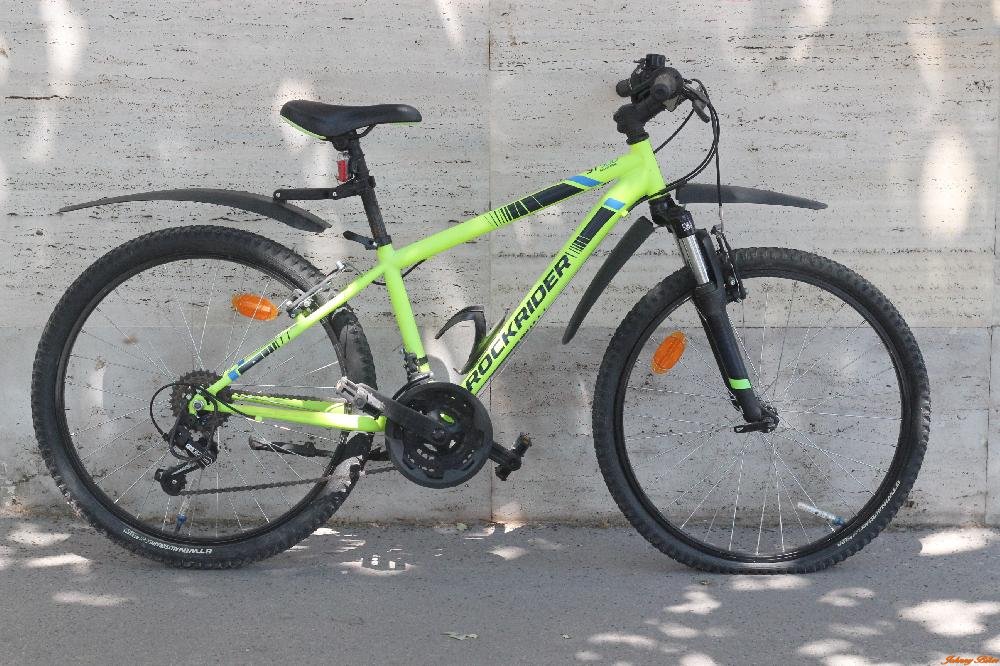 Használt Gyerek 24-es Kerékpár Rockrider St 500 MTB (35cm Alu)