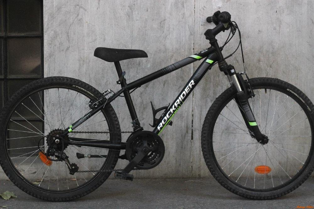 Használt Gyerek 24-es Kerékpár Rockrider St 500 MTB ( 35cm Alu)