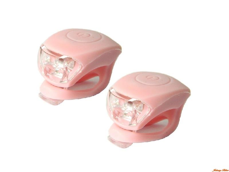 VILLOGÓ VELOTECH 2LED PINK