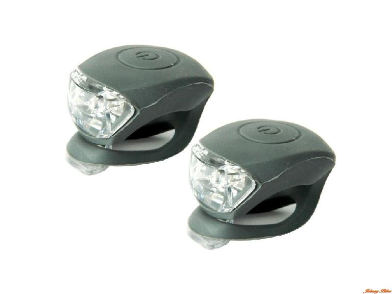 VILLOGÓ VELOTECH 2LED SZÜRKE