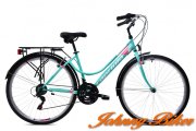 Capriolo Sunrise Lady női trekking kerékpár 19" Türkizkék