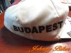 Budapest kerékpáros sapka fehér